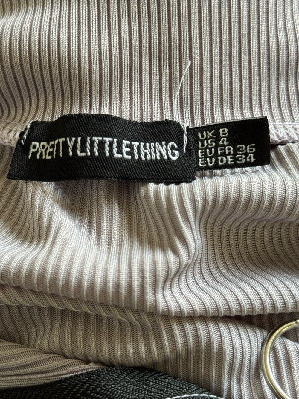 PRETTYLITTLETHING Ribbed Midi Dress - Picture 3 of 3